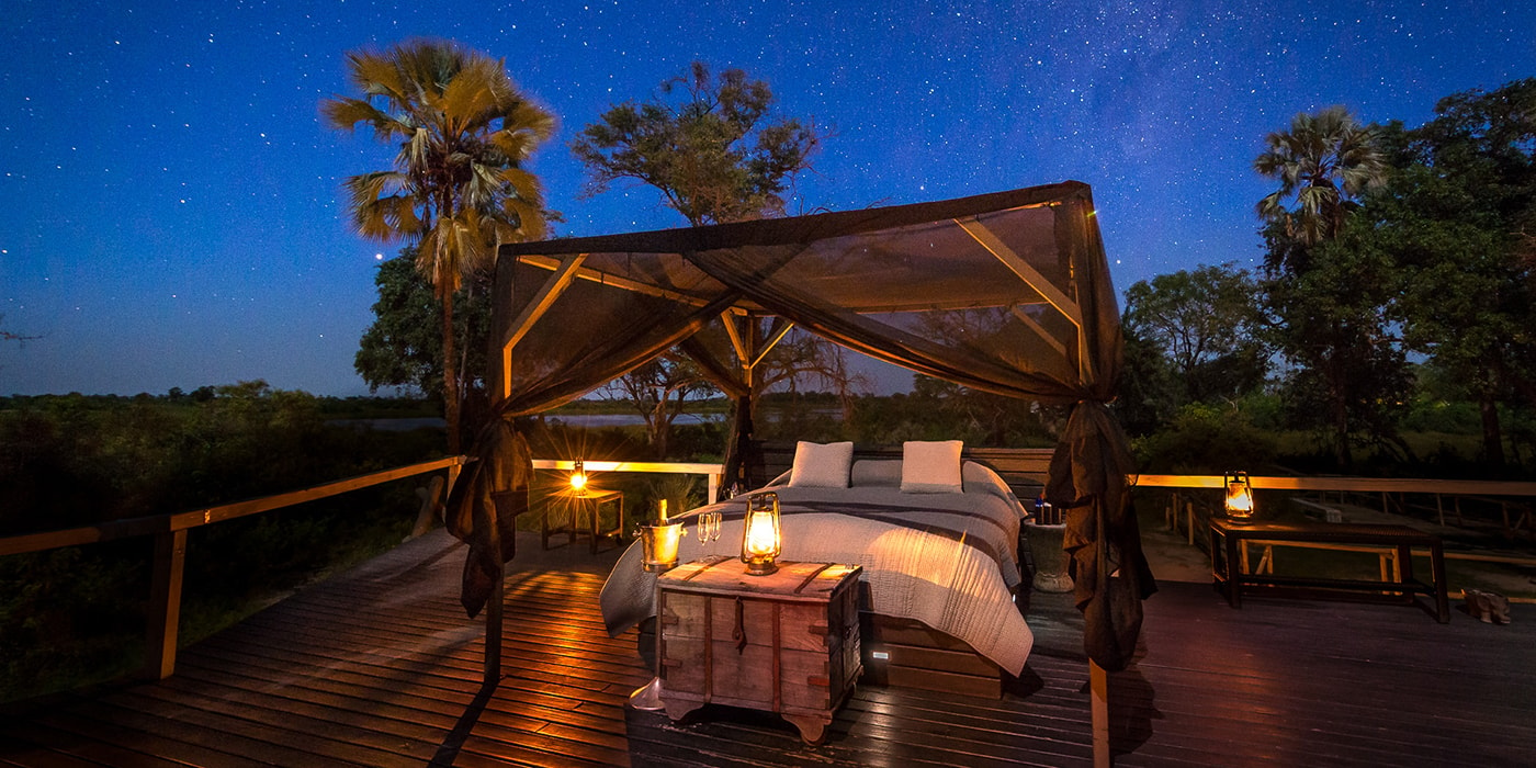 abu camp treehouse star bed
