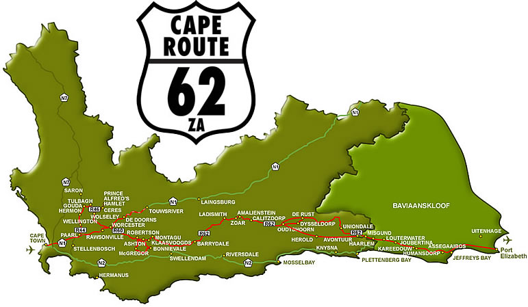 Route 62 Map