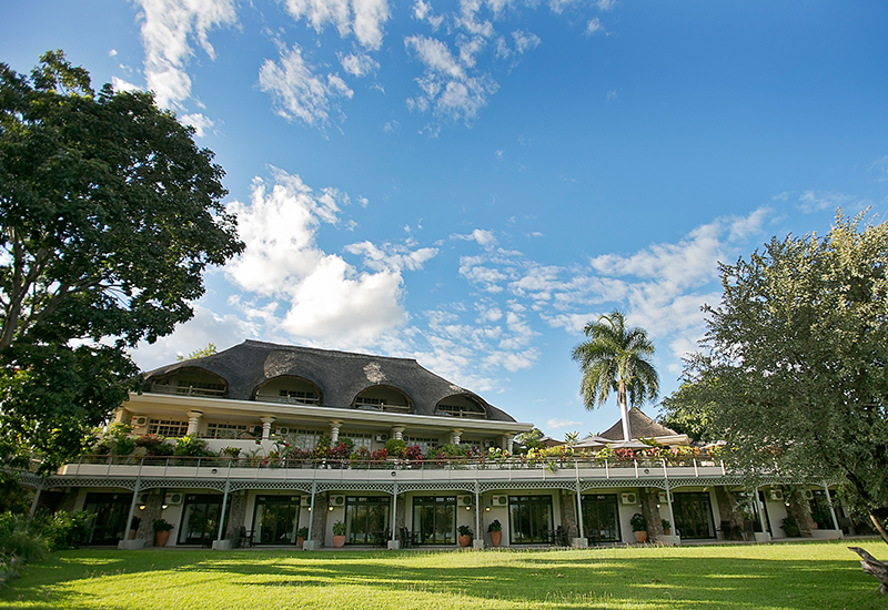 Frontal view of Ilala Lodge