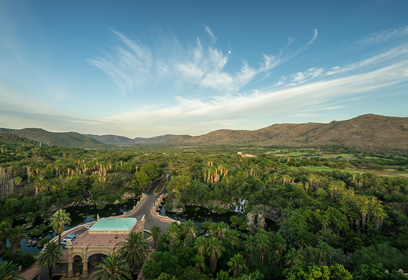 Aerial view of Sun City Resort