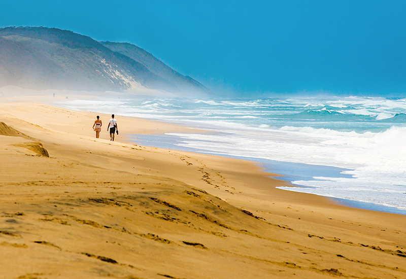 Beach in KwaZulu Natal 