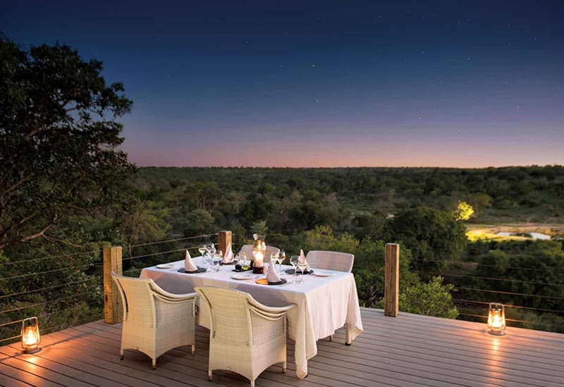 Leopard Hills waterhole Luxury Lodges in the Greater Kruger Park