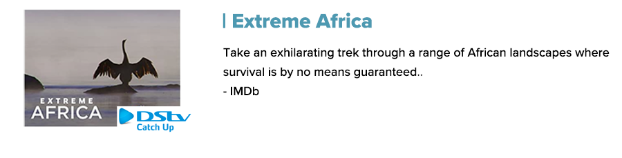 Extreme africa dstv