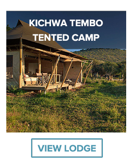 room at kichwa tembo tented camp