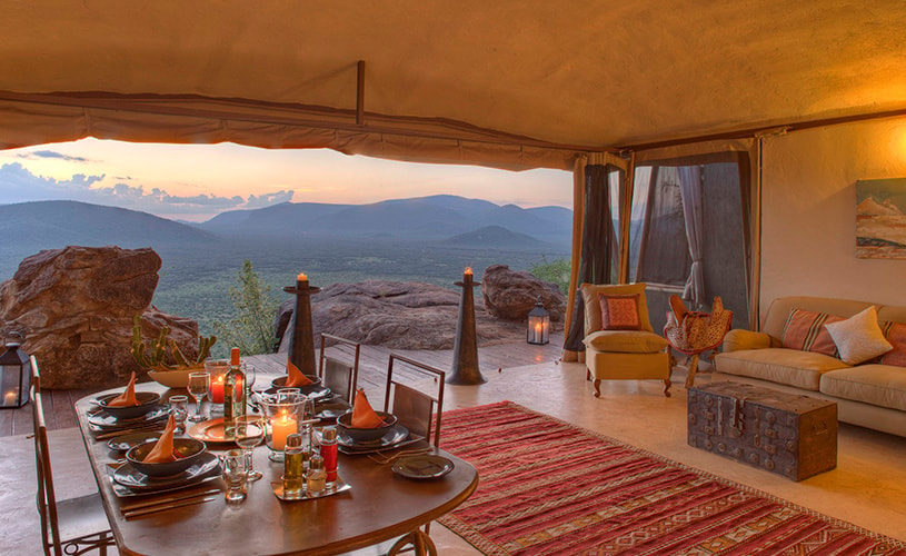 An exclusive family-friendly safari experience is had in the family villa of Saruni Samburu
