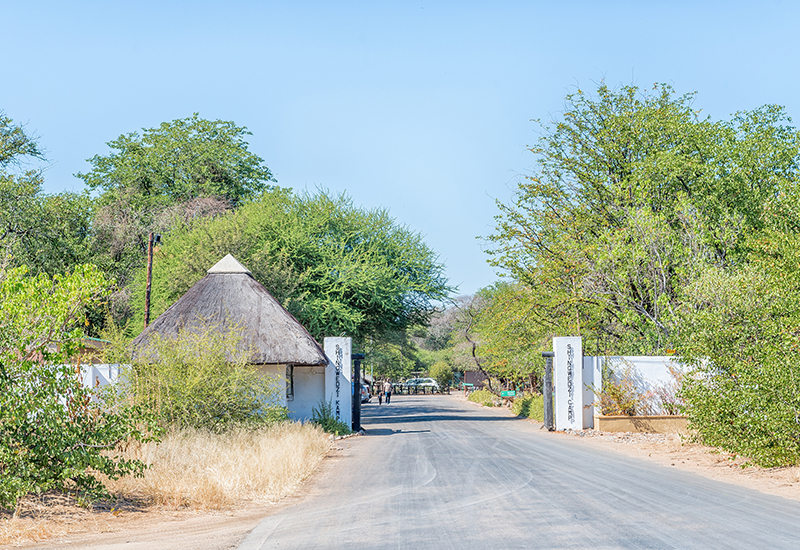 Entrance of Shingwedzi Rest Camp 