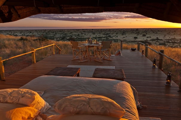 Tswalu Malori sleep-out deck kalahari