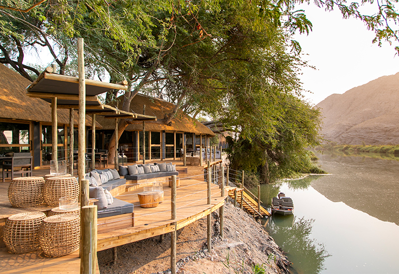 River view at Serra Cafema Camp - 2019 Travel Trends