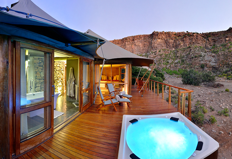 Tented Suites at Sanbona Dwyka Tented Lodge