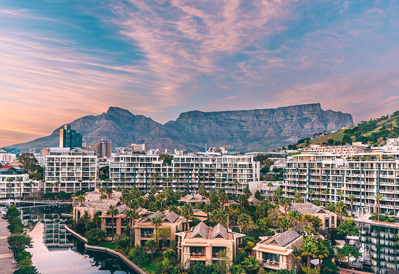 Aerial view of One & Only Cape Town Hotel