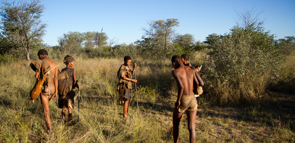 san bushmen botswana