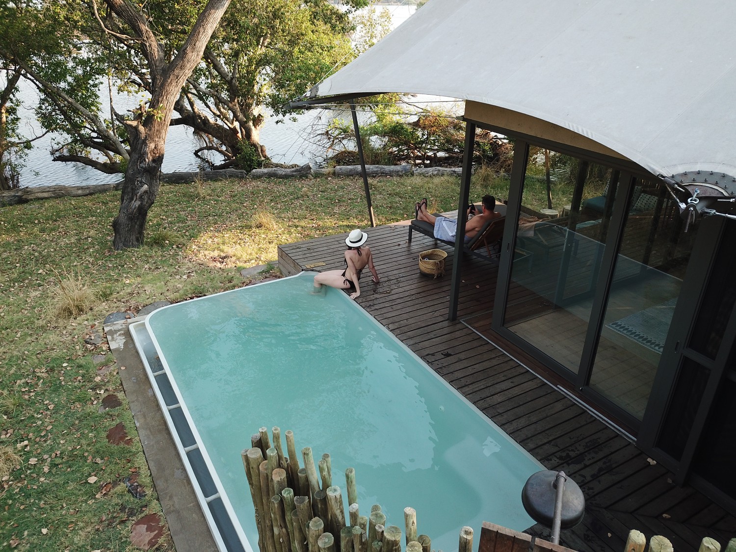 Our South African guests at Thorn Tree Lodge in Zambia captured stunning photos of hippos, the boma area, and Victoria Falls.  These magnificent images showcase the magic of their safari experience