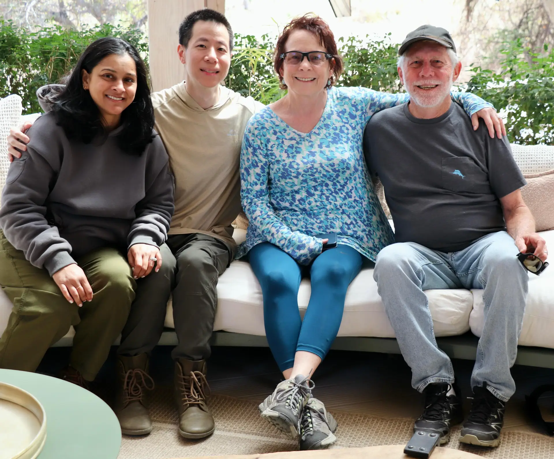 American guests who stayed in Saseka Tented Camp in the ThorrnyBush, part of the Greater Kruger Park