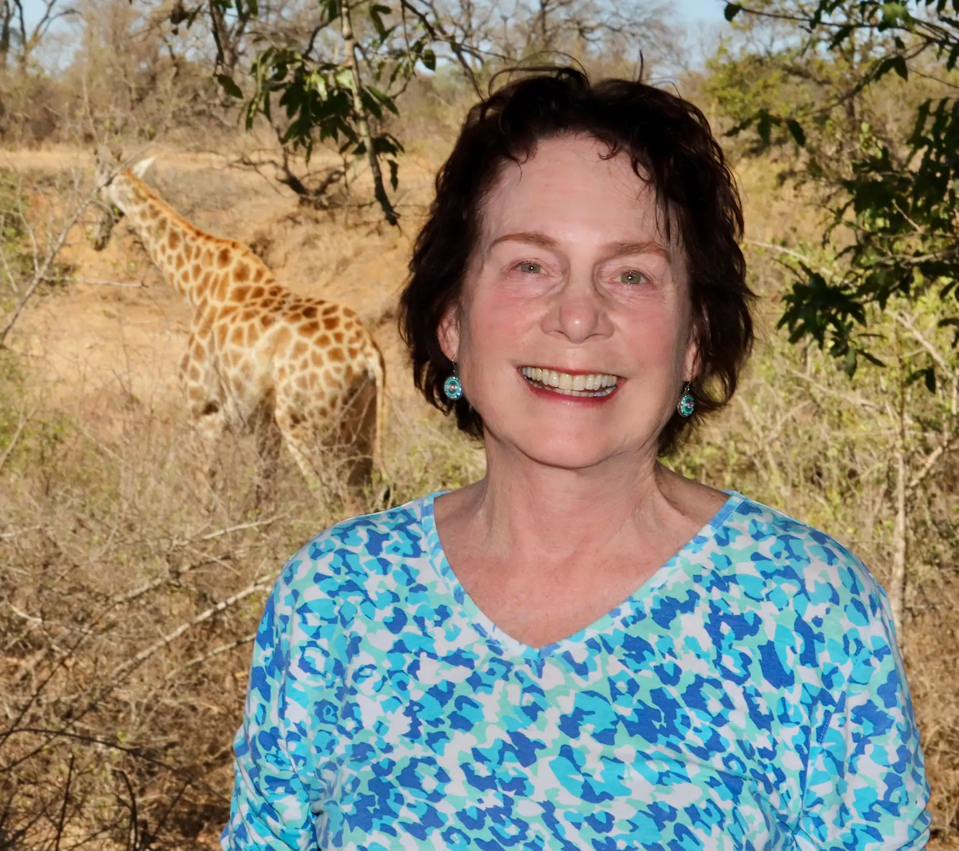 American guests who stayed in Saseka Tented Camp in the ThorrnyBush, part of the Greater Kruger Park