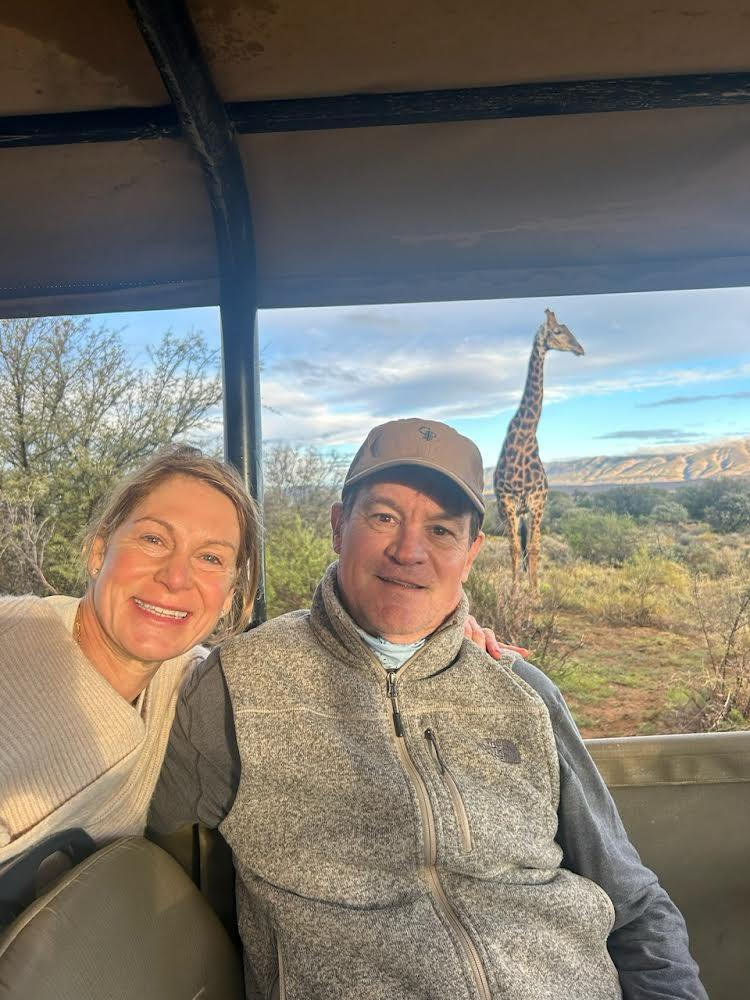 Our American guests who stayed at Sanbona Game Reserve, just a scenic three-hour drive from Cape Town, immersed themselves in the breathtaking beauty of this renowned wildlife sanctuary