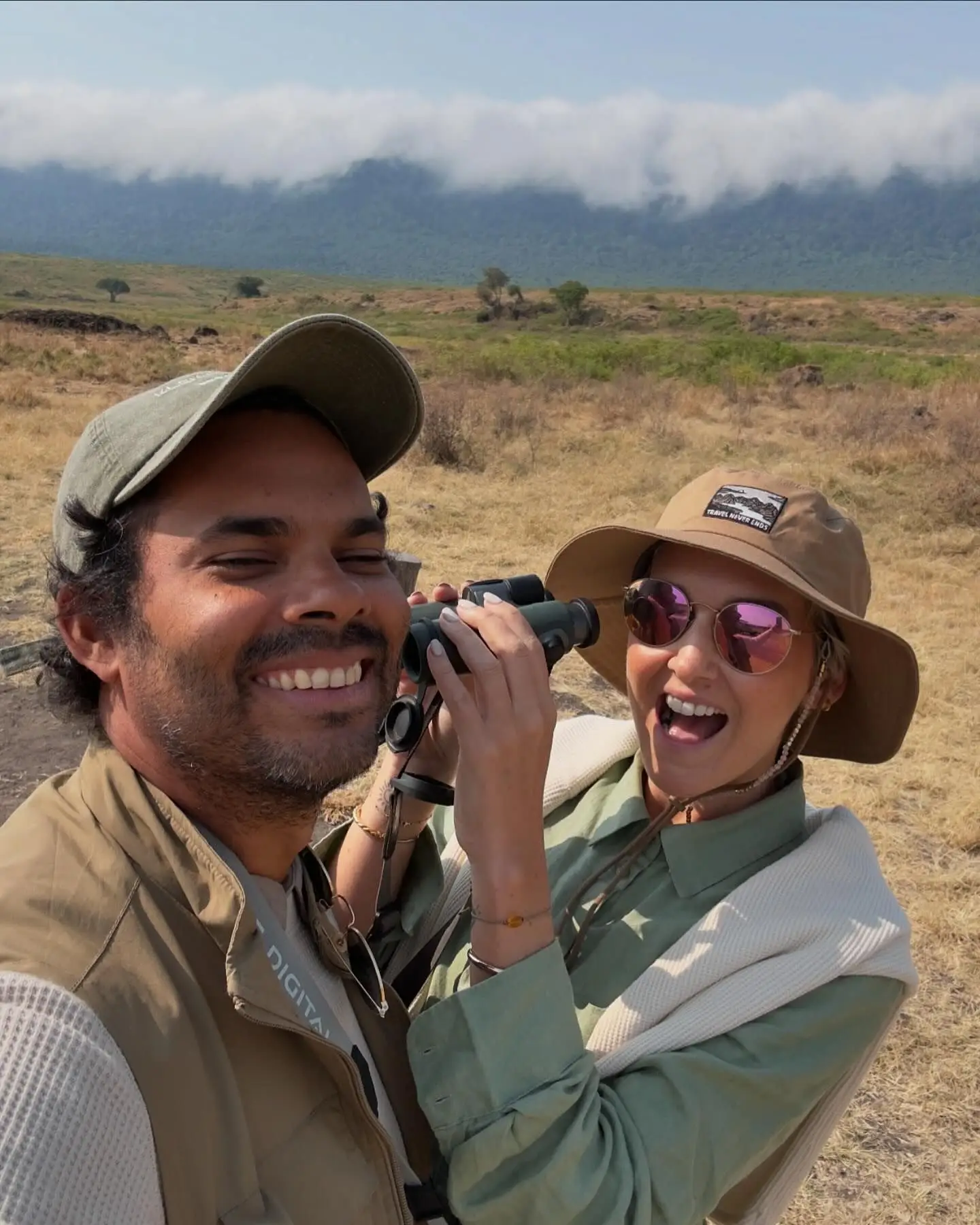 Our guests from Singapore who dined under the stars, encountered lions, cheetahs, and giraffes, and flew between AndBeyond Klein’s Camp, Grumeti Serengeti River Lodge, and Ngorongoro Crater Lodge during their unforgettable Tanzania safari